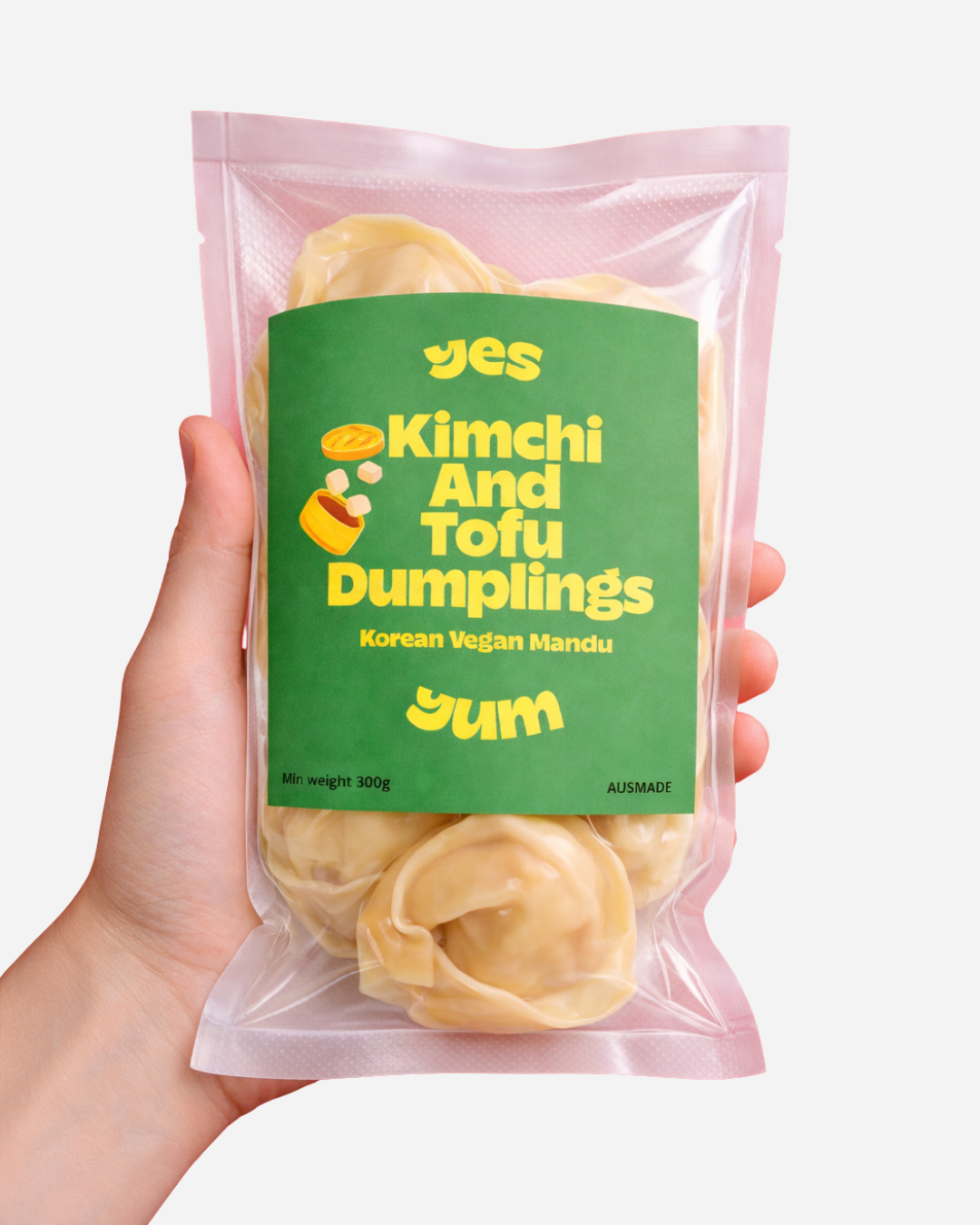 Kimchi and Tofu Dumplings